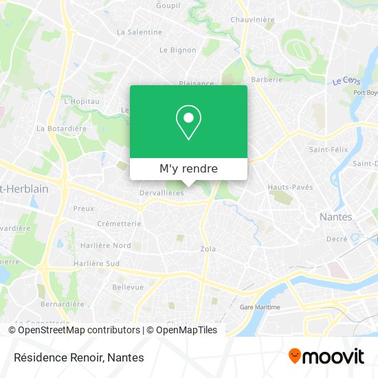 Résidence Renoir plan