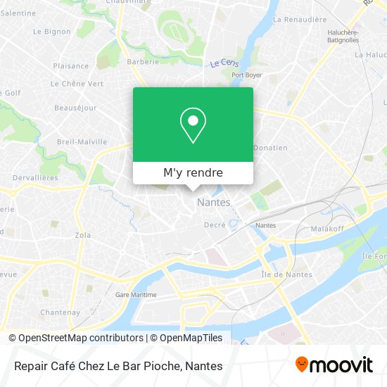 Repair Café Chez Le Bar Pioche plan
