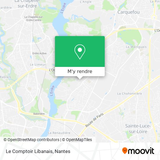 Le Comptoir Libanais plan