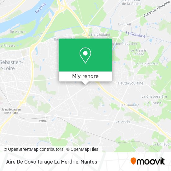 Aire De Covoiturage La Herdrie plan