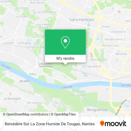 Belvédère Sur La Zone Humide De Tougas plan