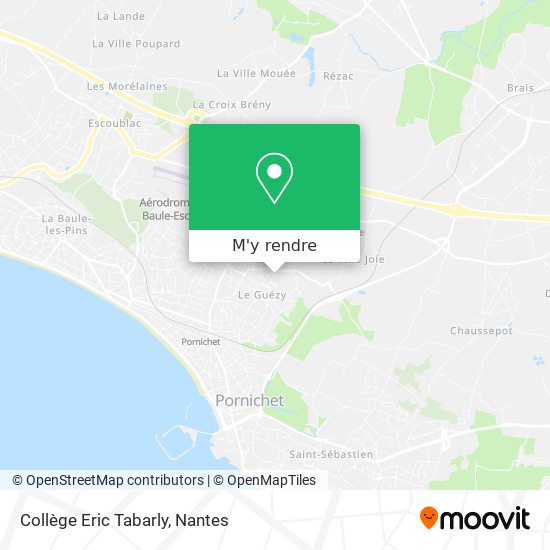 Collège Eric Tabarly plan