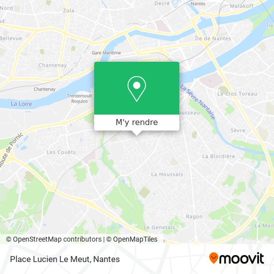 Place Lucien Le Meut plan