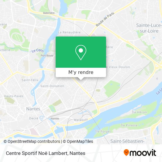 Centre Sportif Noë Lambert plan