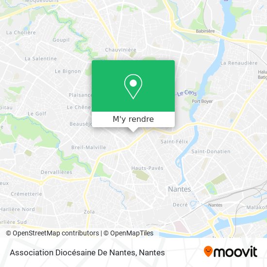 Association Diocésaine De Nantes plan