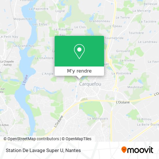 Station De Lavage Super U plan