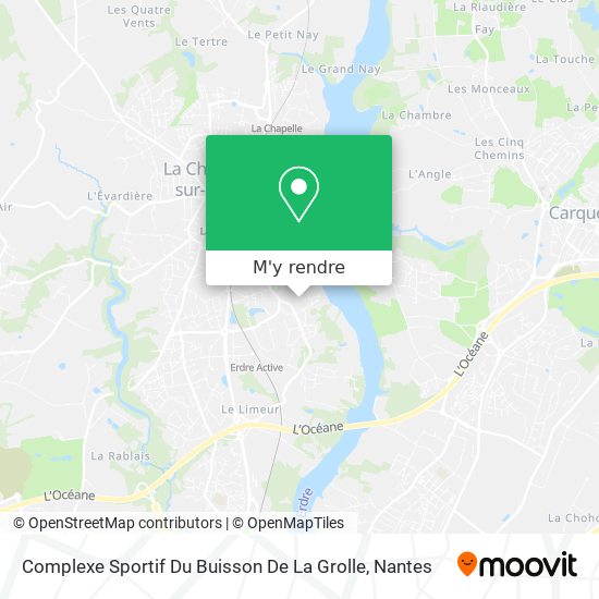 Complexe Sportif Du Buisson De La Grolle plan