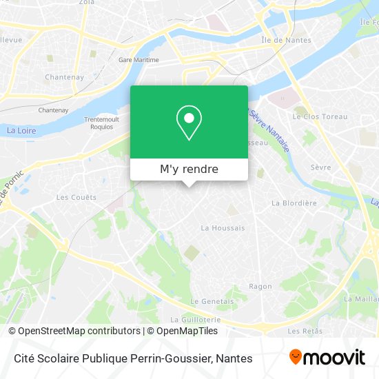 Cité Scolaire Publique Perrin-Goussier plan