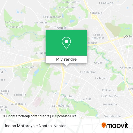 Indian Motorcycle Nantes plan