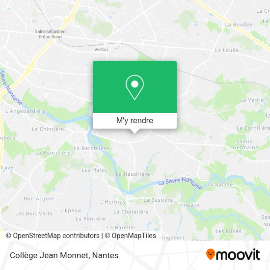 Collège Jean Monnet plan