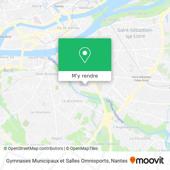 Gymnases Municipaux et Salles Omnisports plan