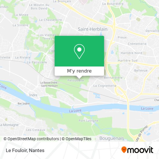 Le Fouloir plan