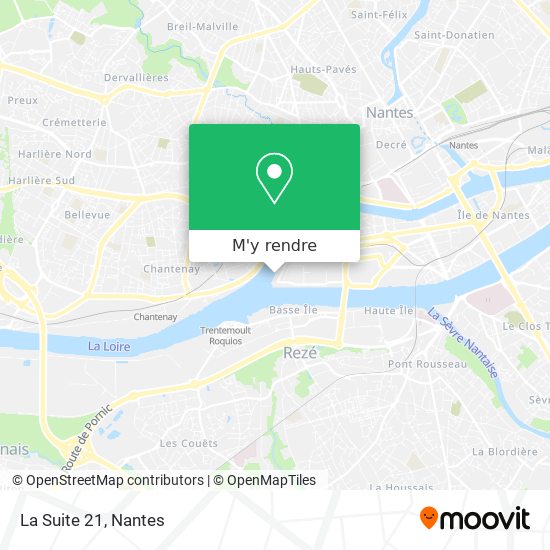 La Suite 21 plan