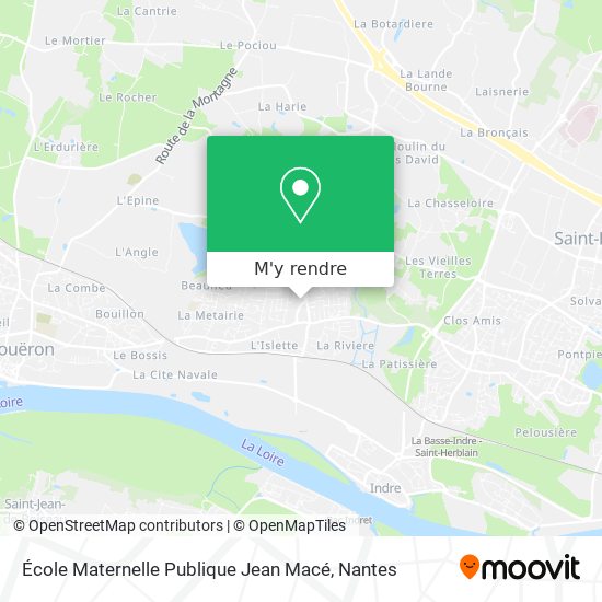 École Maternelle Publique Jean Macé plan