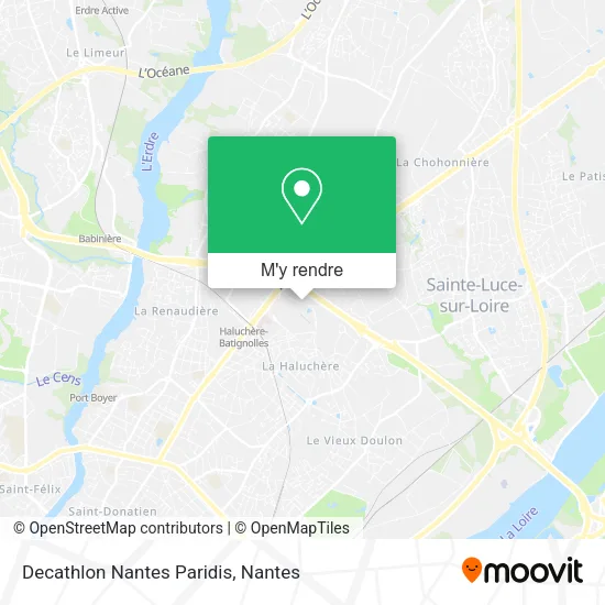 Decathlon Nantes Paridis plan