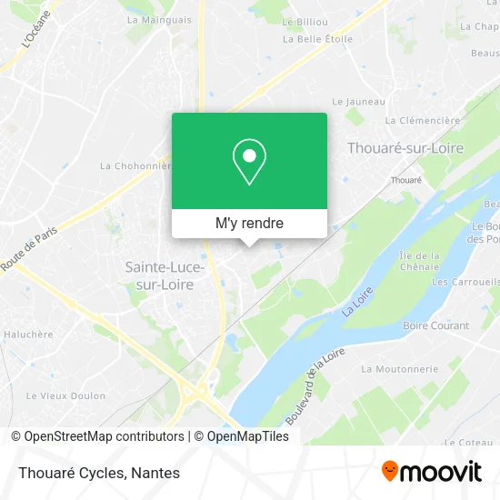 Thouaré Cycles plan