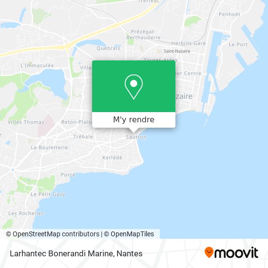 Larhantec Bonerandi Marine plan