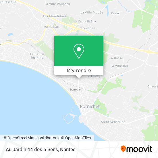 Au Jardin 44 des 5 Sens plan