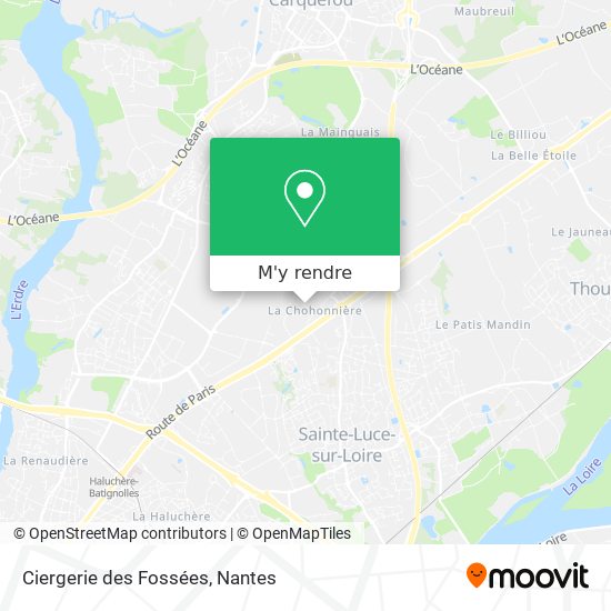 Ciergerie des Fossées plan