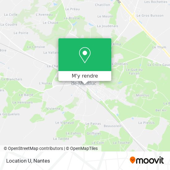 Location U plan