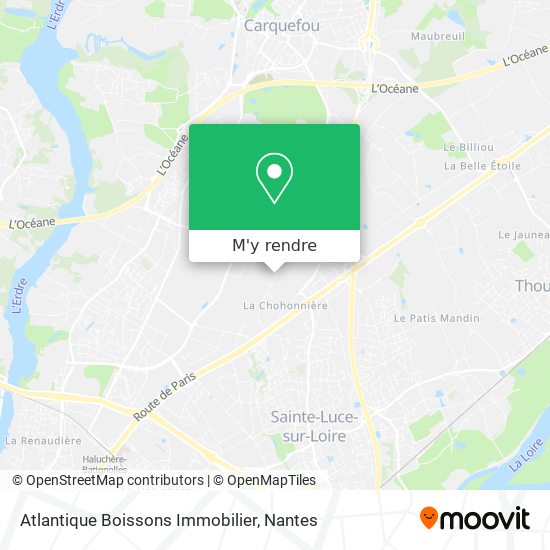 Atlantique Boissons Immobilier plan