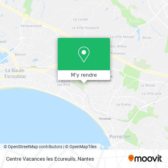 Centre Vacances les Ecureuils plan