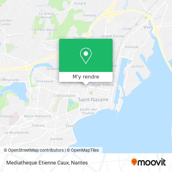 Mediatheque Etienne Caux plan