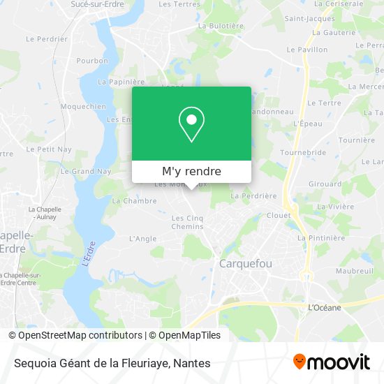 Sequoia Géant de la Fleuriaye plan