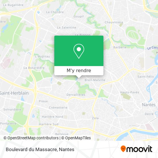 Boulevard du Massacre plan
