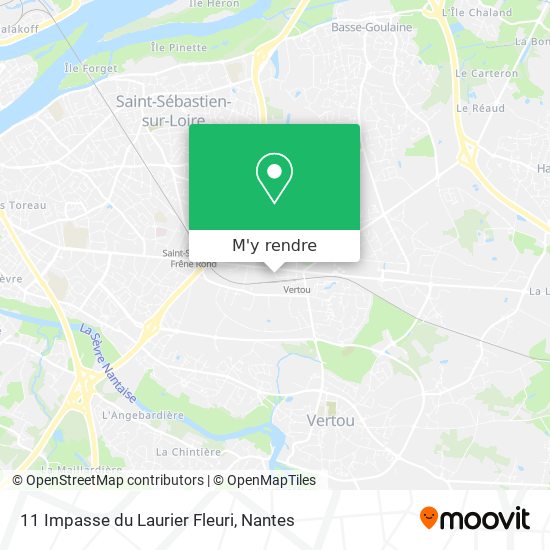 11 Impasse du Laurier Fleuri plan