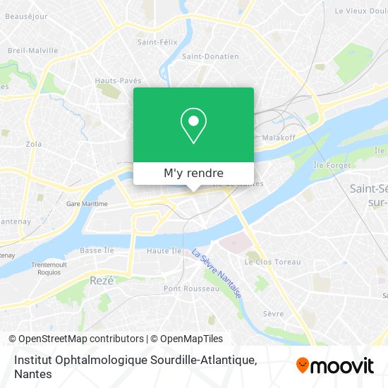 Institut Ophtalmologique Sourdille-Atlantique plan
