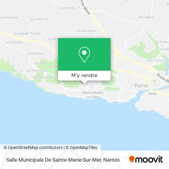 Salle Municipale De Sainte-Marie-Sur-Mer plan