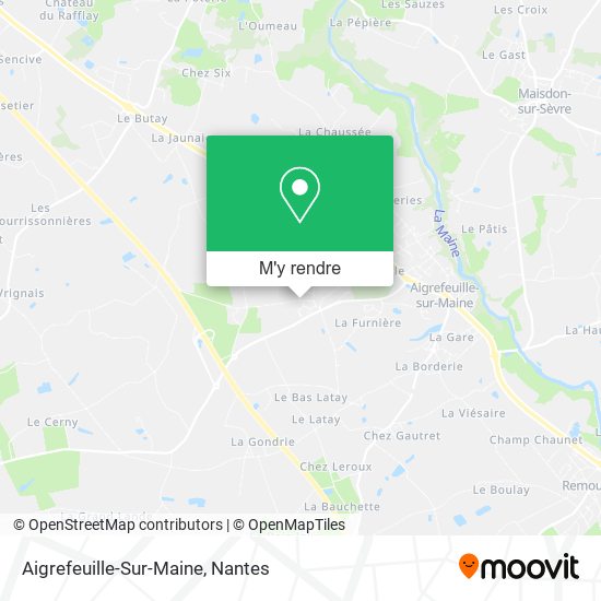 Aigrefeuille-Sur-Maine plan