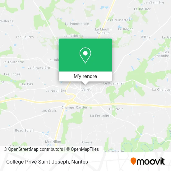Collège Privé Saint-Joseph plan