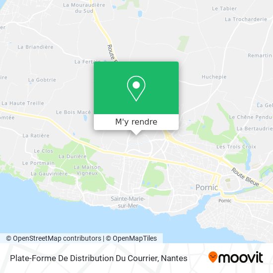 Plate-Forme De Distribution Du Courrier plan