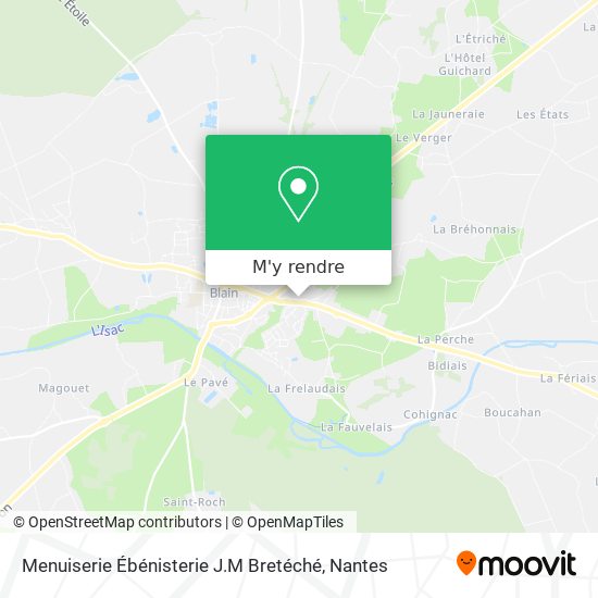 Menuiserie Ébénisterie J.M Bretéché plan