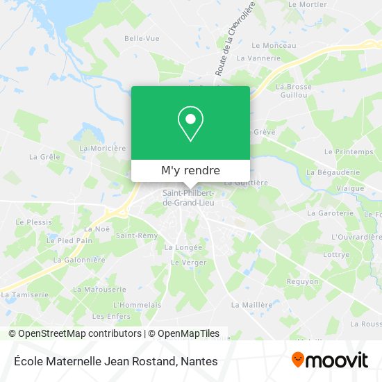 École Maternelle Jean Rostand plan