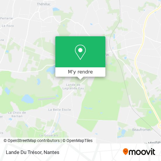 Lande Du Trésor plan