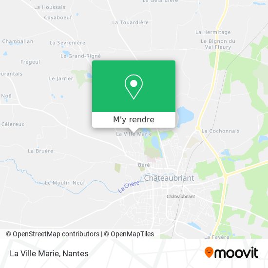 La Ville Marie plan