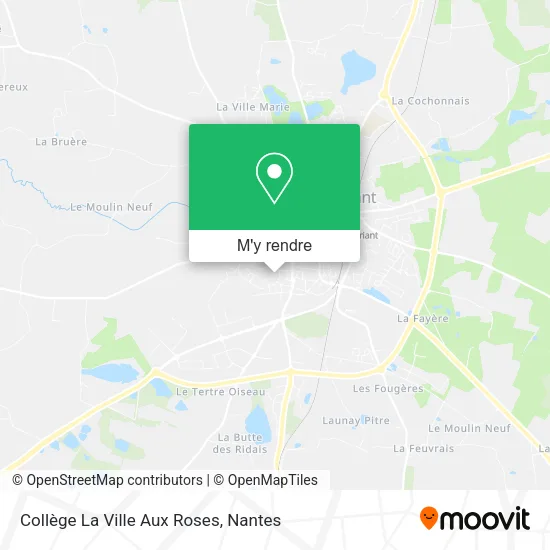 Collège La Ville Aux Roses plan