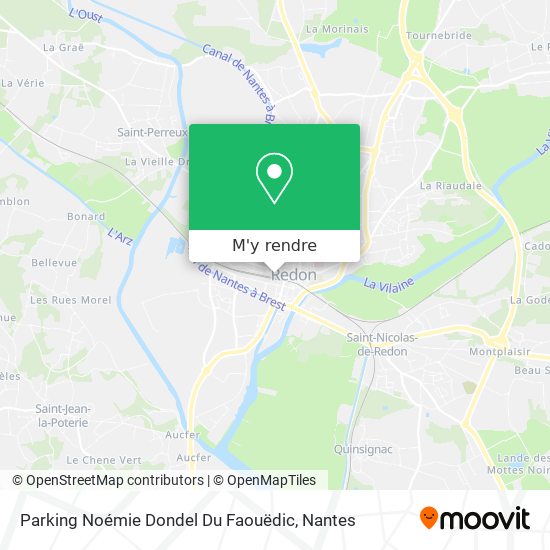 Parking Noémie Dondel Du Faouëdic plan