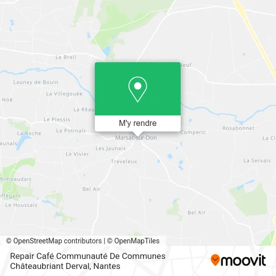 Repair Café Communauté De Communes Châteaubriant Derval plan
