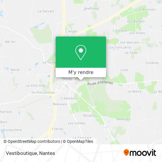 Vestiboutique plan