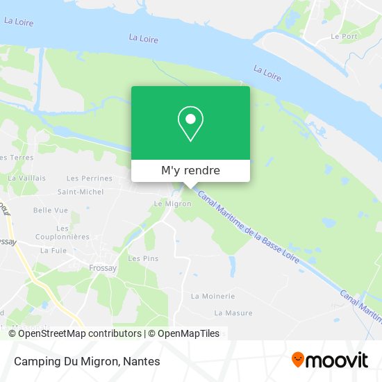 Camping Du Migron plan