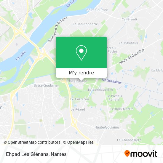Ehpad Les Glénans plan