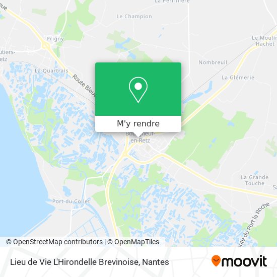 Lieu de Vie L'Hirondelle Brevinoise plan
