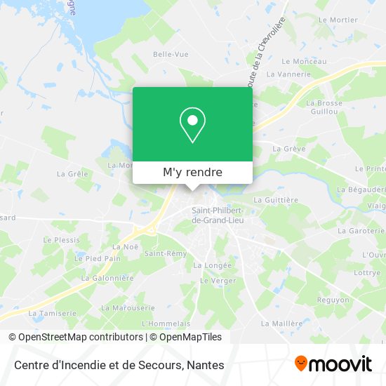 Centre d'Incendie et de Secours plan
