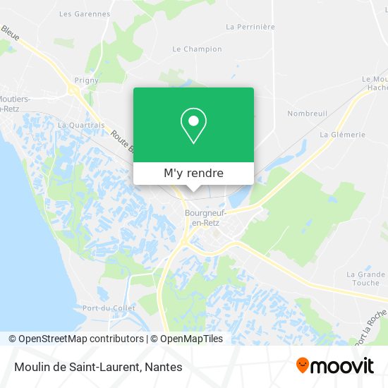 Moulin de Saint-Laurent plan