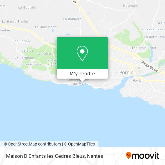 Maison D Enfants les Cedres Bleus plan