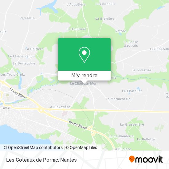Les Coteaux de Pornic plan